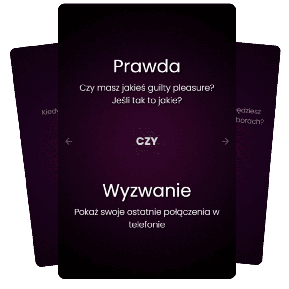 Prawda czy wyzwanie - Gra imprezowa