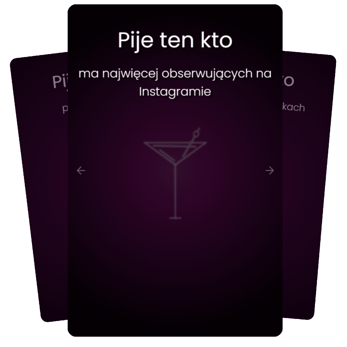 Alkokarty - Gra imprezowa Drinkify